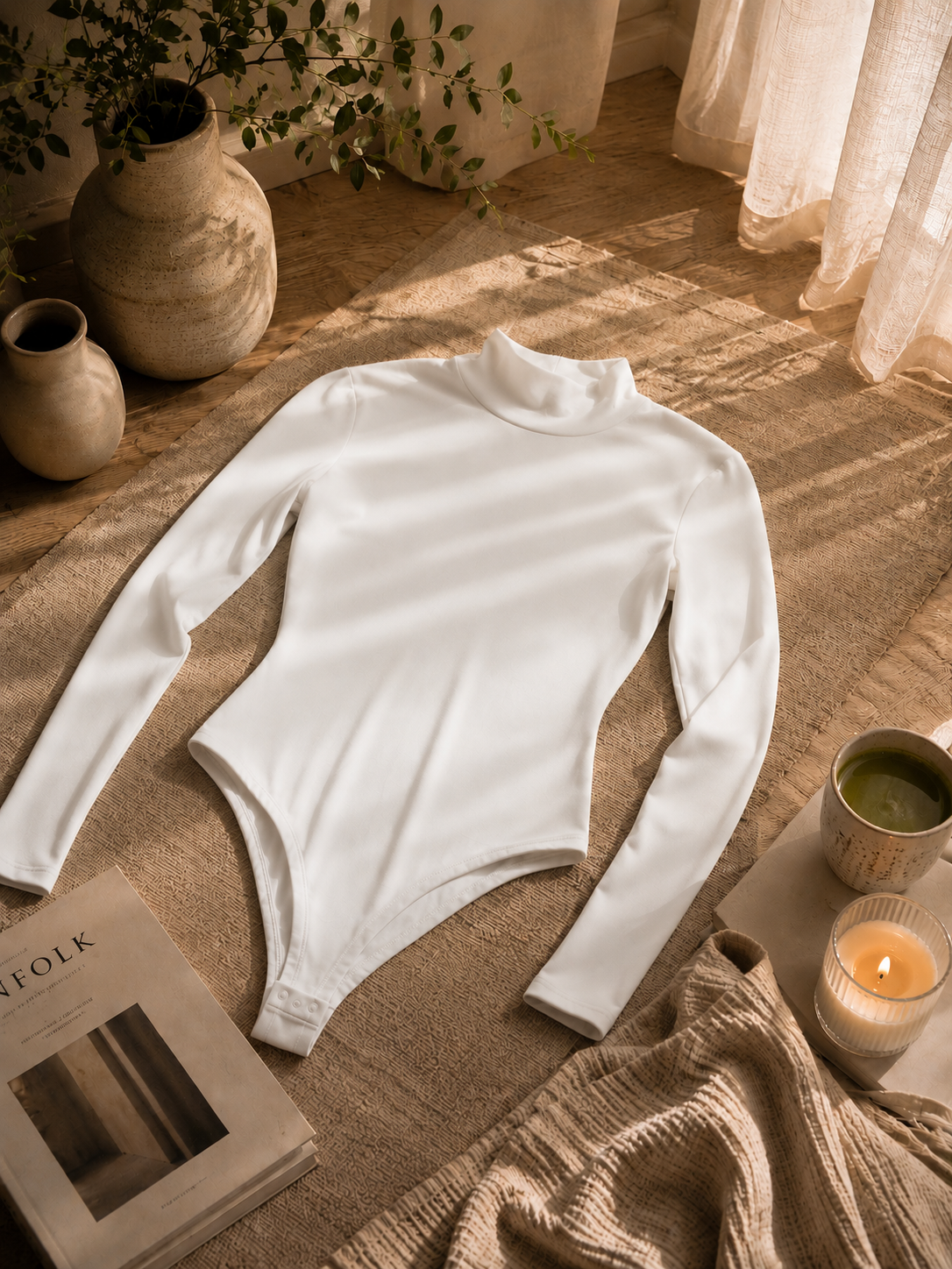 My Seamless Turtleneck Bodysuit | Eco-Friendly