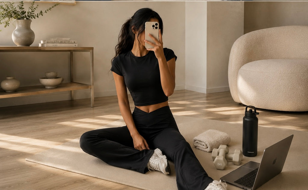 My Eco-Friendly Yoga Set | Recycled Nylon & Quick-Dry Fabric