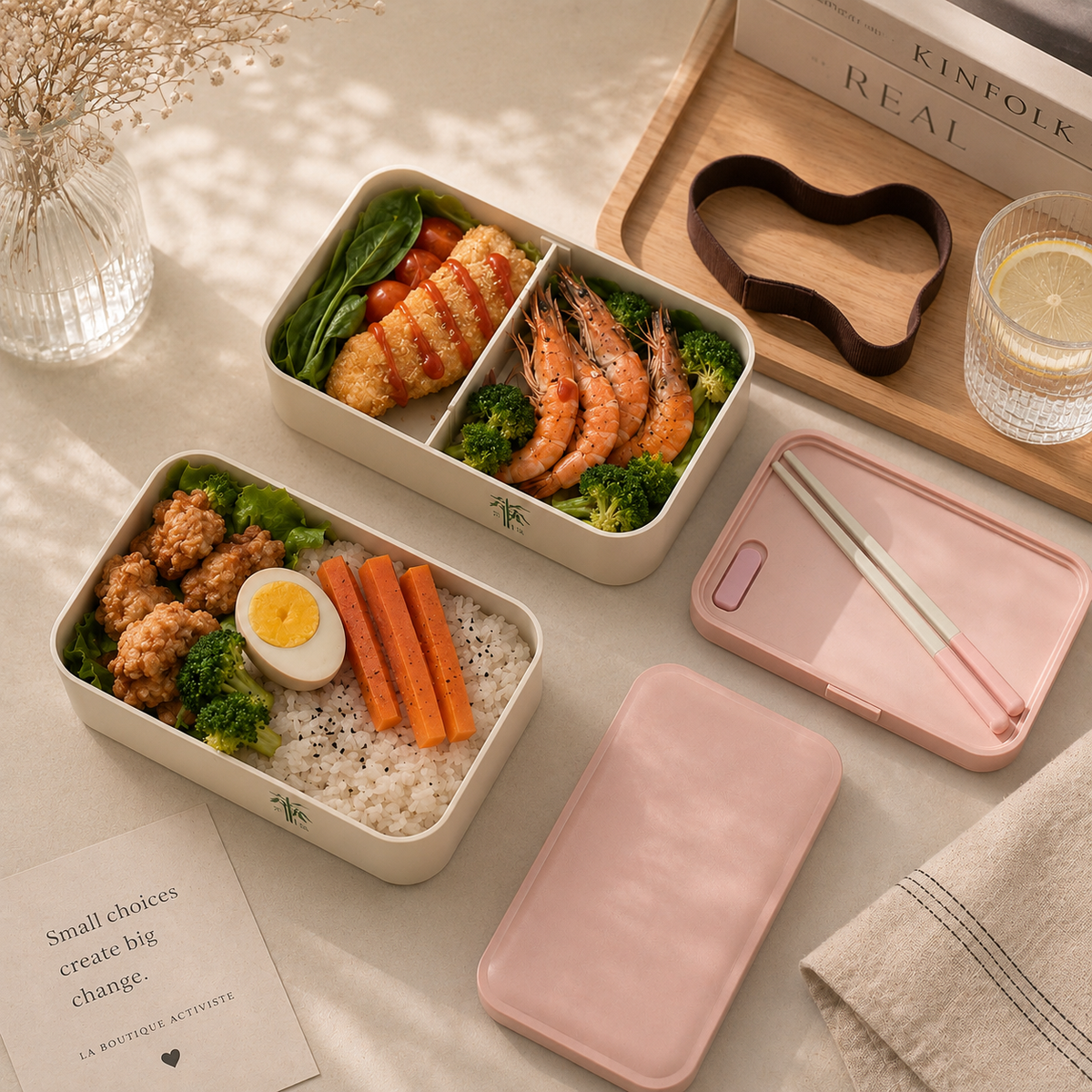 My Eco-Friendly Bento Lunch Box | Microwave-Safe