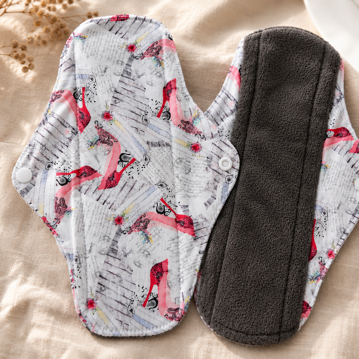 Washable bamboo sanitary pads - Soft, durable, and zero waste