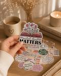 My Activist Stickers | Mental Health (50-Pack)