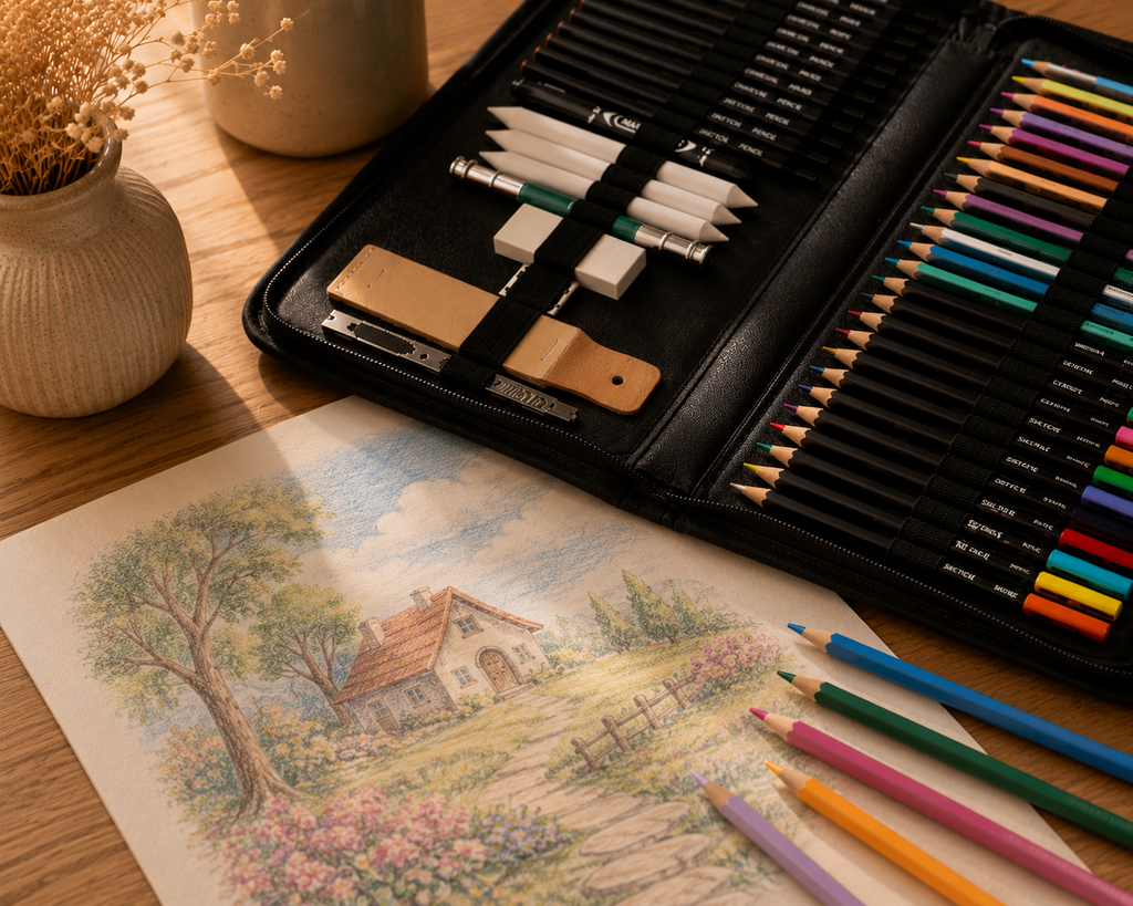 My 72-Color Drawing Pencil Kit | Complete Set