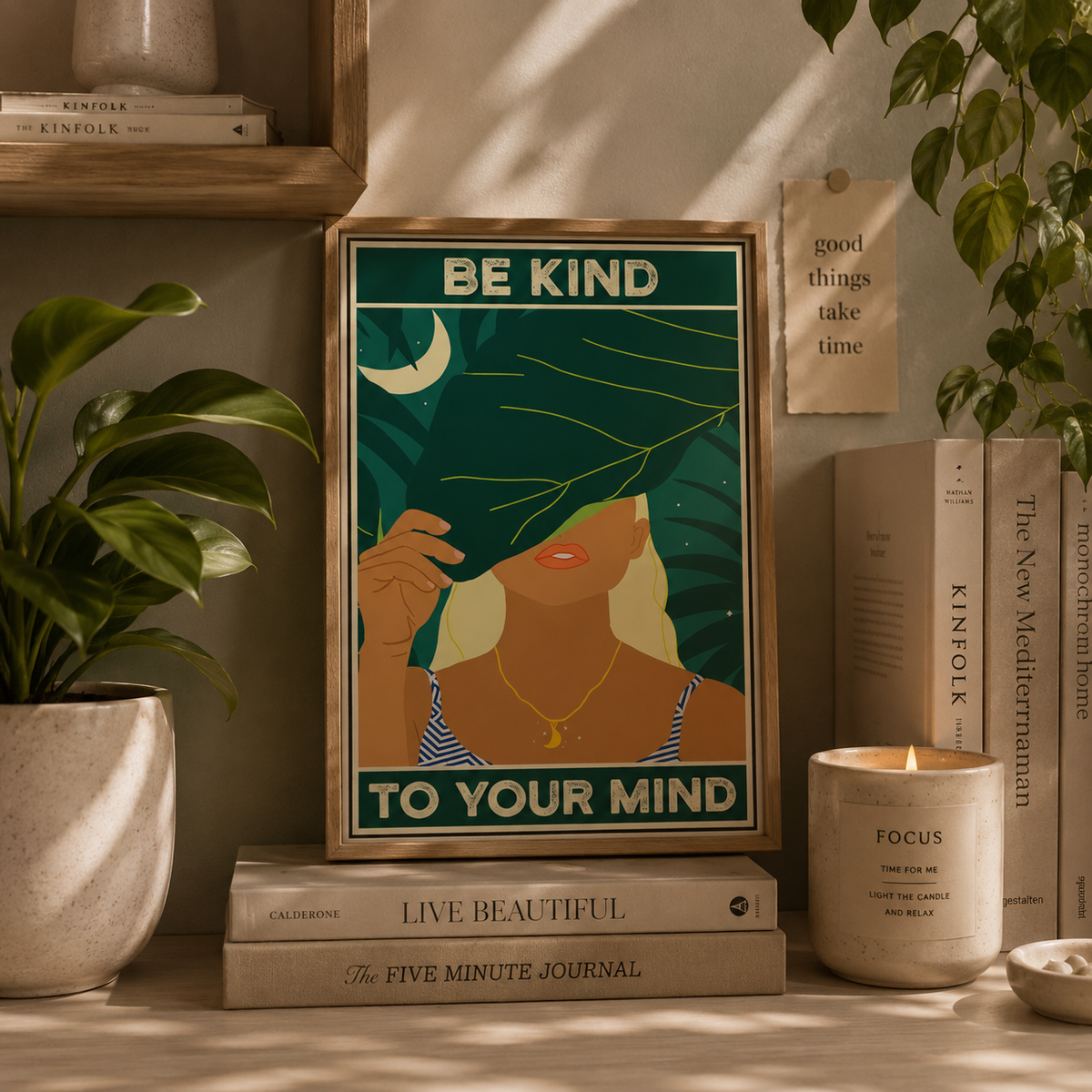 Activist Print “Be Kind to Your Mind”