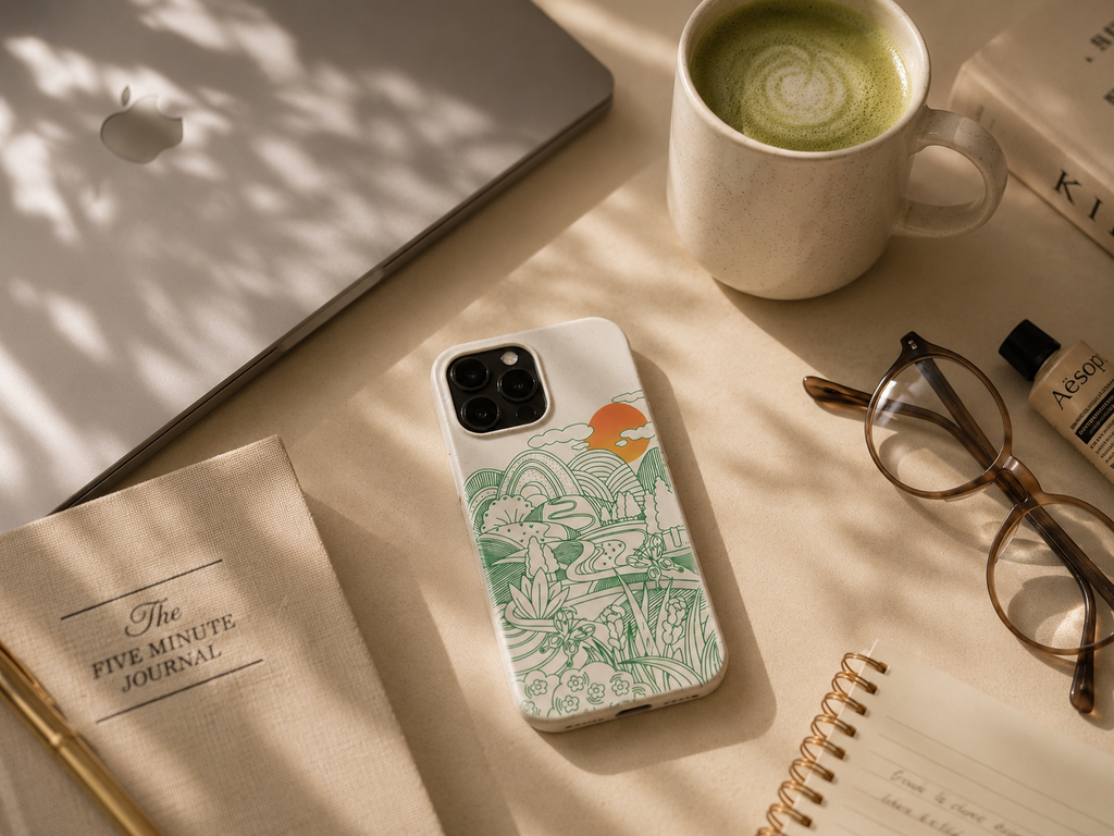 My Eco-Friendly Biodegradable Wheat Straw iPhone Case