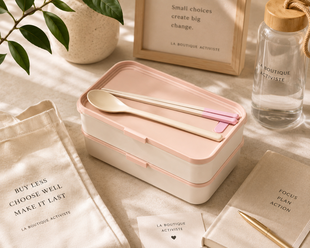 My Eco-Friendly Bento Lunch Box | Microwave-Safe