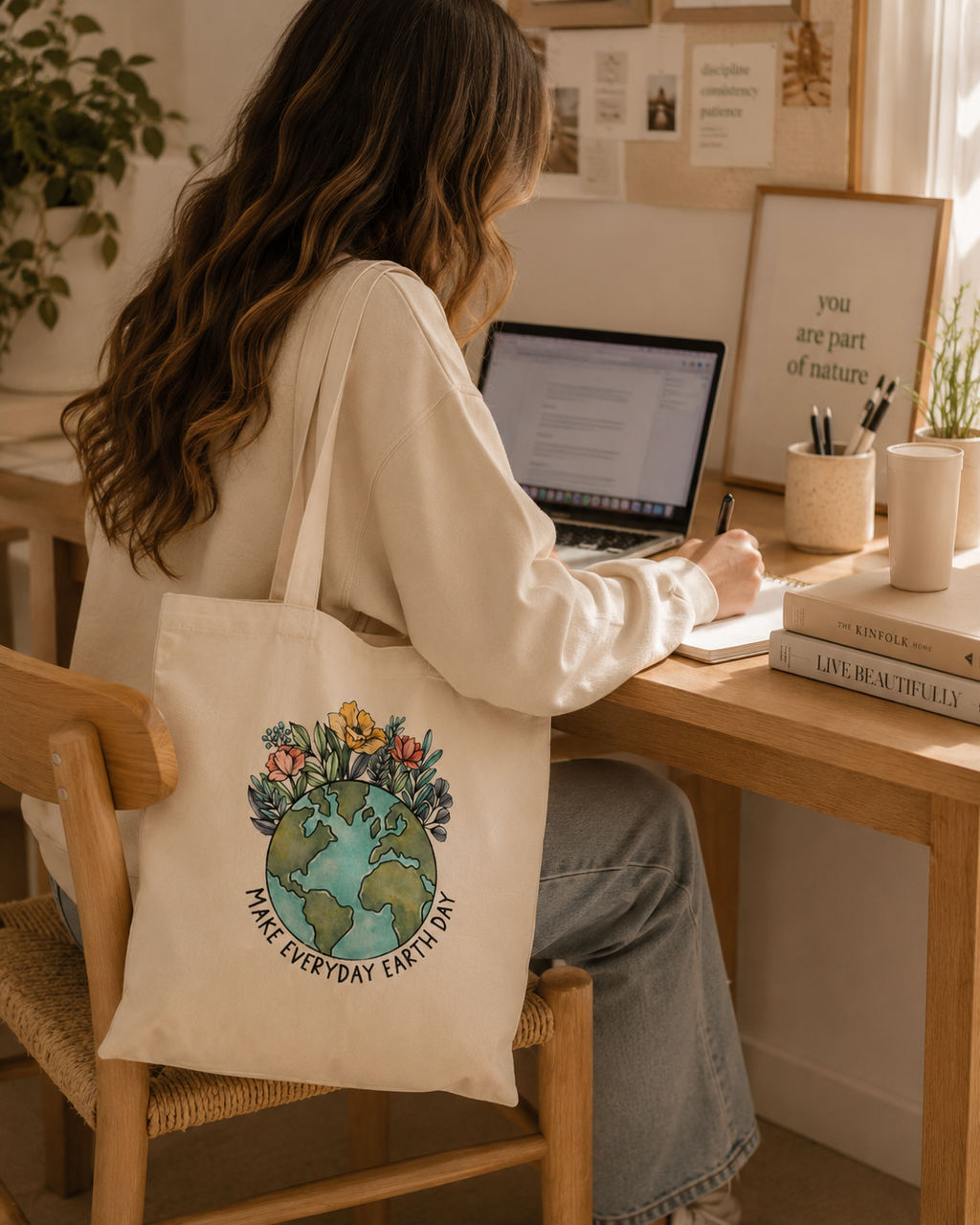 The Activist Canvas Tote Bag | Eco-Friendly Message