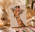 Ma Diamond Painting — Girafe Fleurie