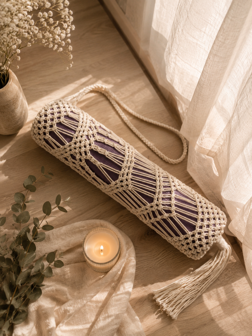 Natural Cork Non-Slip Yoga Mat