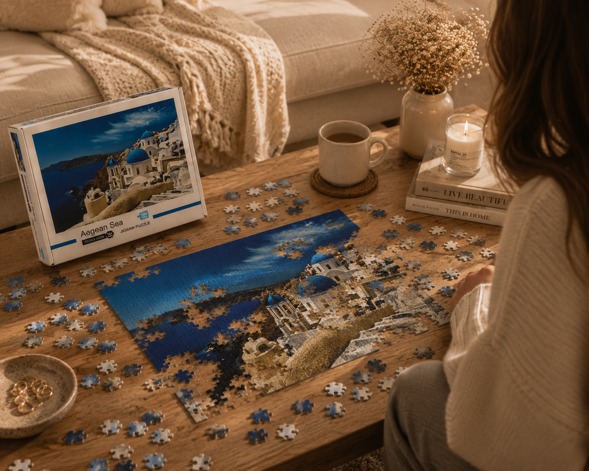 My 1000-Piece Puzzle | Santorini, Aegean Sea
