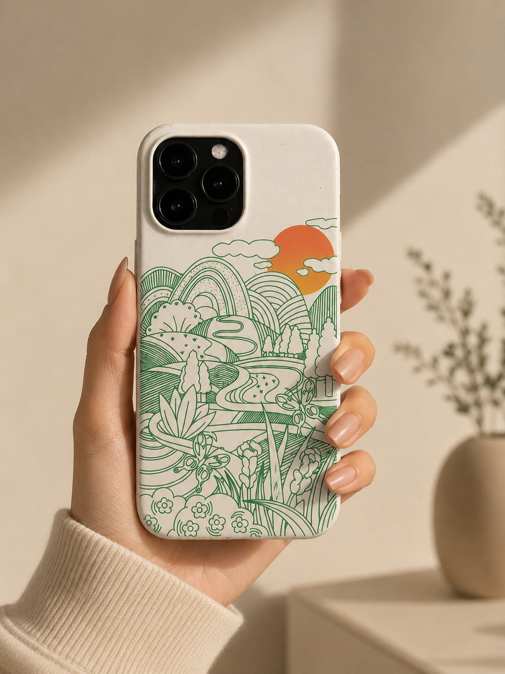 My Eco-Friendly Biodegradable Wheat Straw iPhone Case