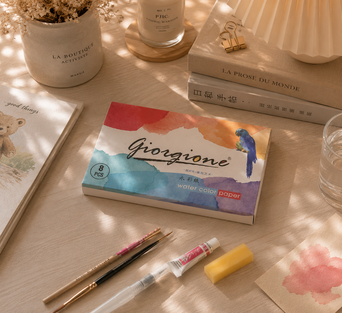 My 36-Color Solid Watercolor Set | Metal Tin
