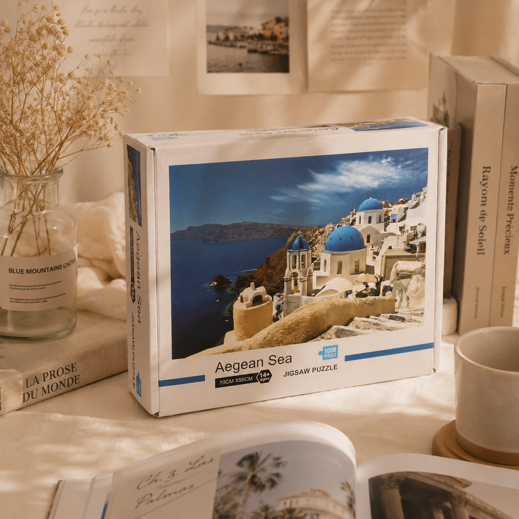 My 1000-Piece Puzzle | Santorini, Aegean Sea