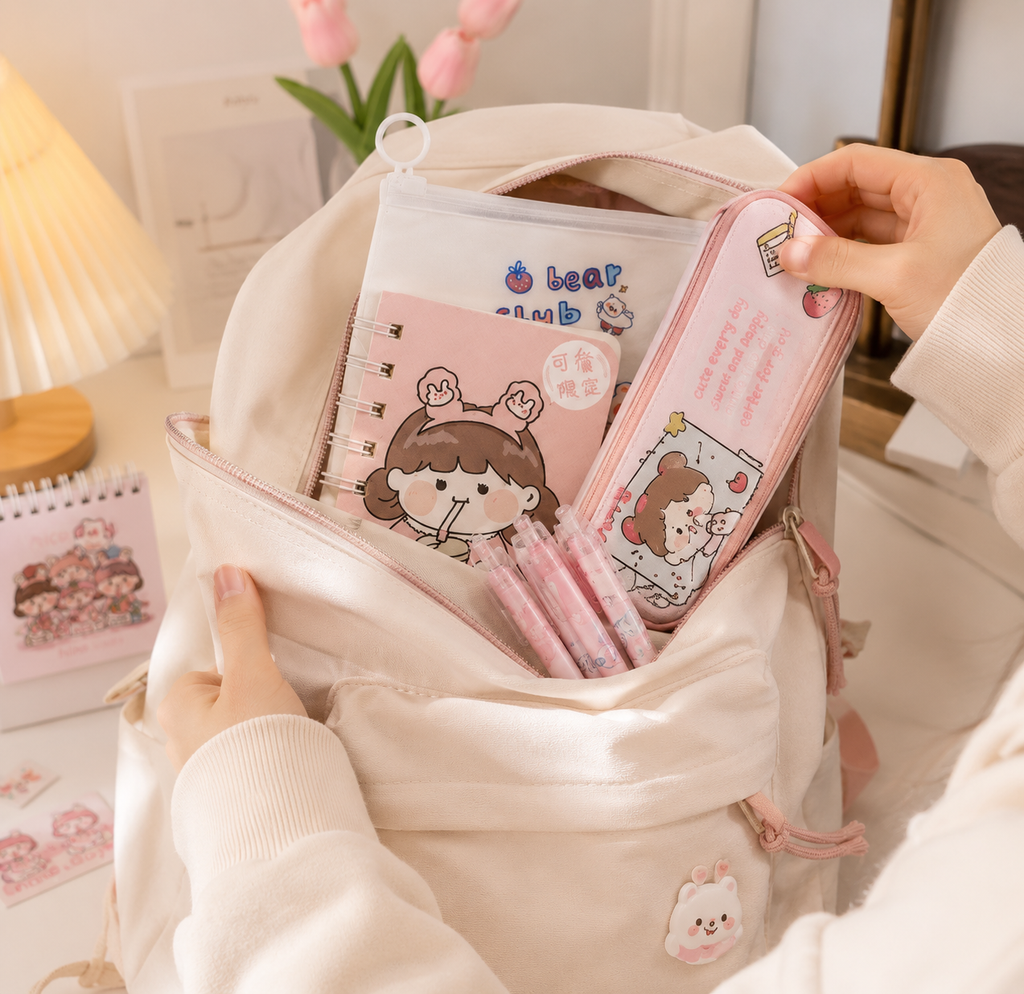 My Kawaii Stationery Set | 22-Piece Gift Bag
