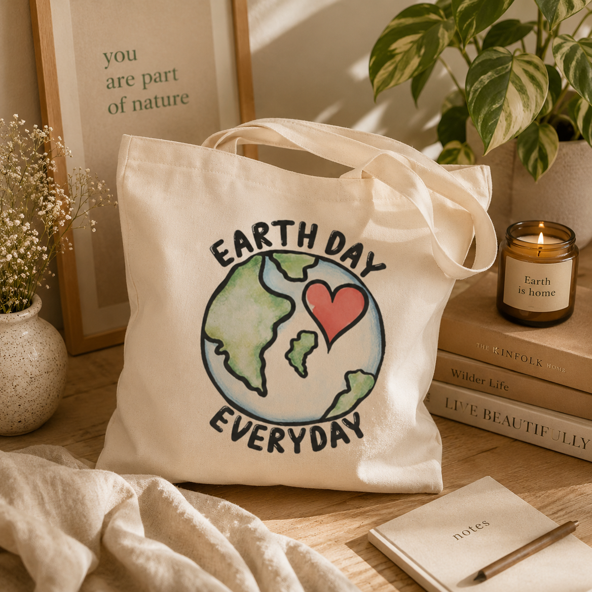 The Activist Canvas Tote Bag | Eco-Friendly Message