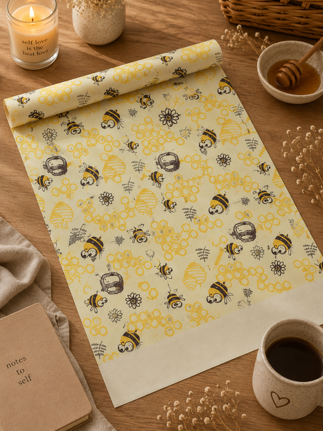 Reusable Beeswax Food Wrap