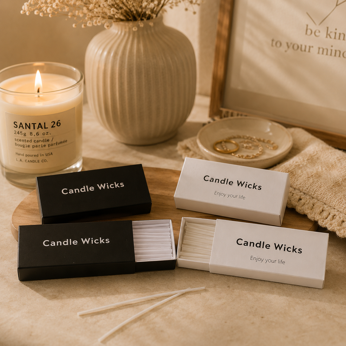 Soy Wax Candles | Natural Cotton Wicks | Zero-Waste