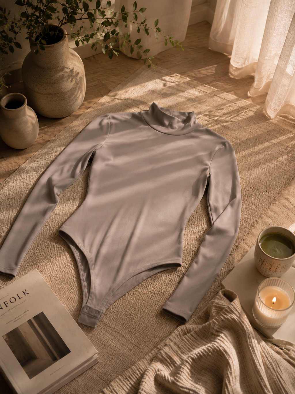 My Seamless Turtleneck Bodysuit | Eco-Friendly