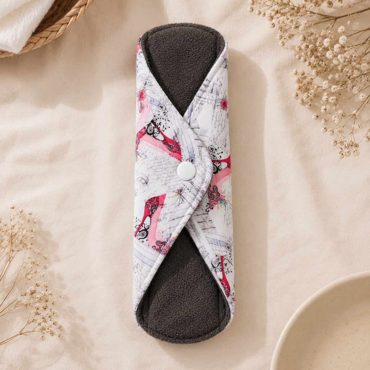 Washable bamboo sanitary pads - Soft, durable, and zero waste
