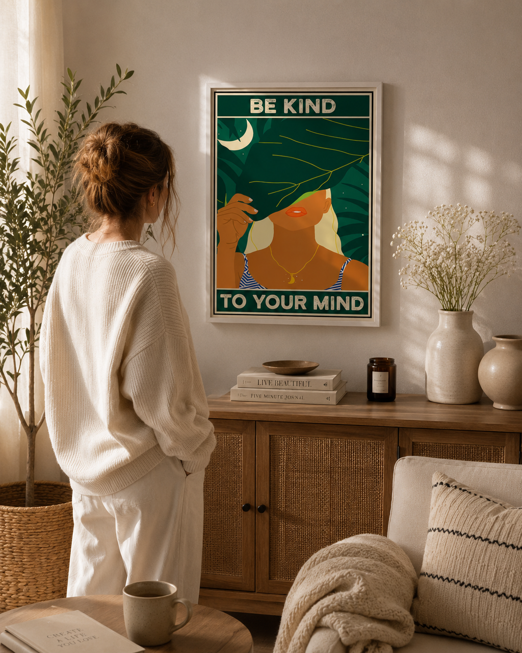 Activist Print “Be Kind to Your Mind”