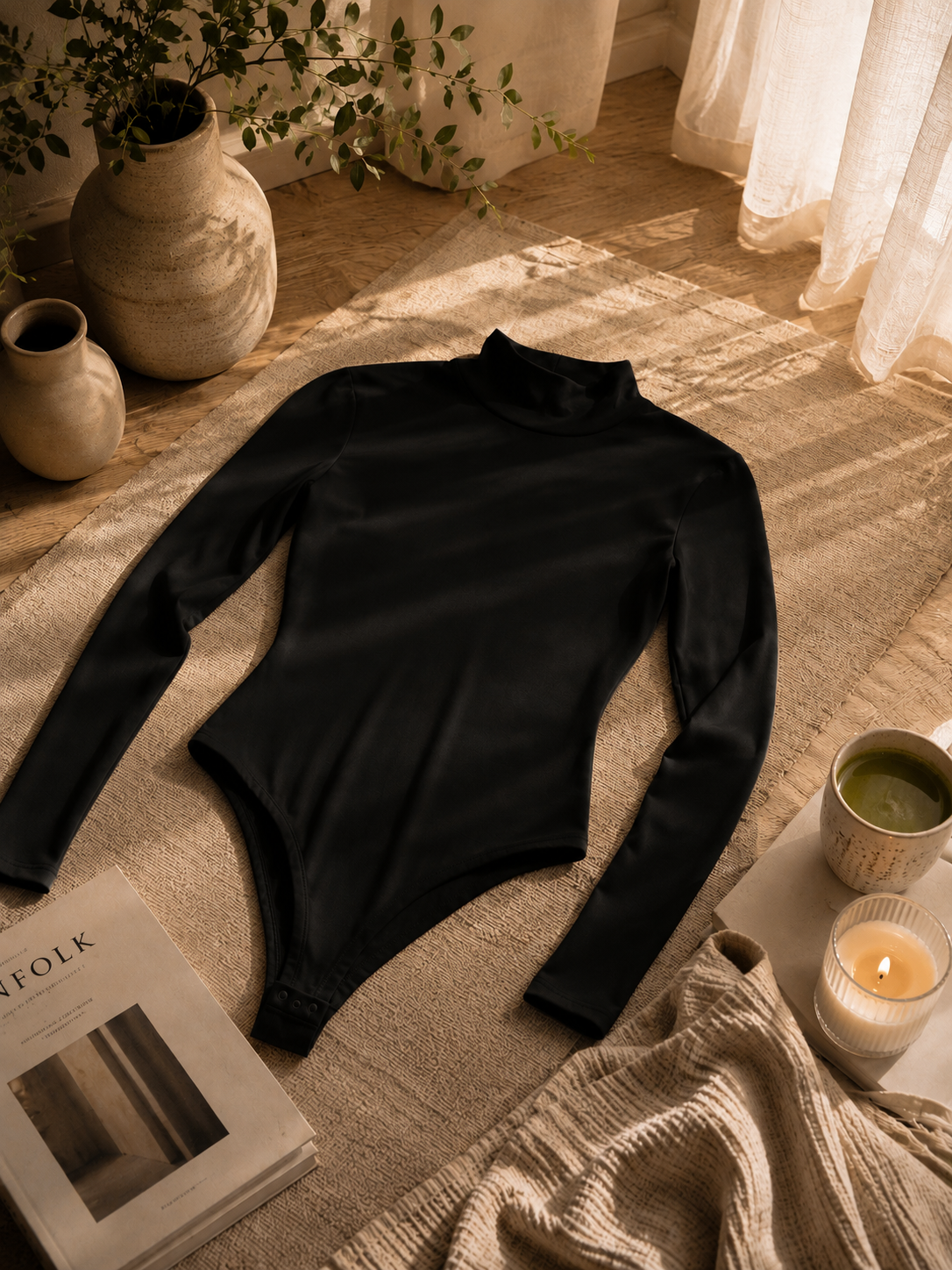 My Seamless Turtleneck Bodysuit | Eco-Friendly