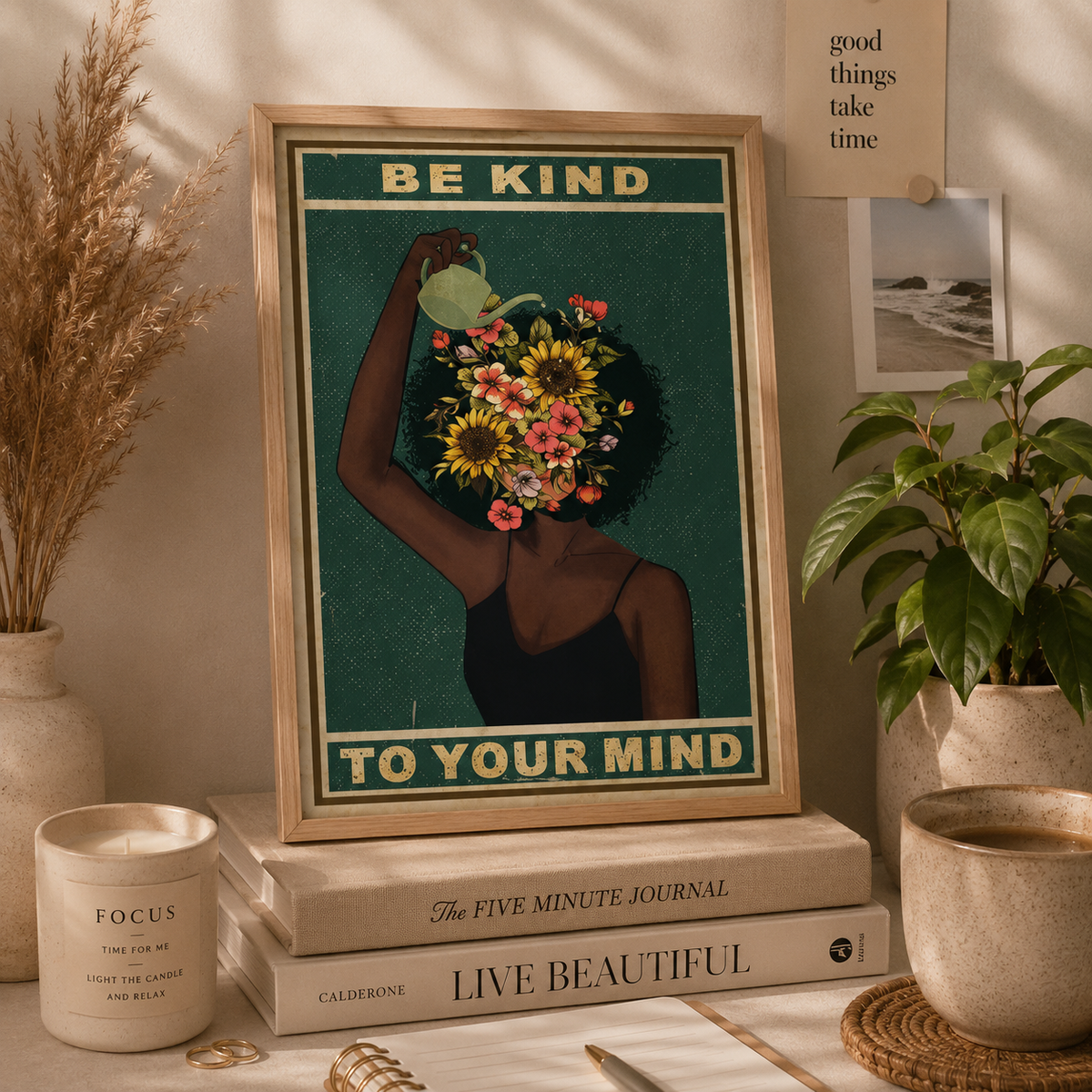 Activist Print “Be Kind to Your Mind”