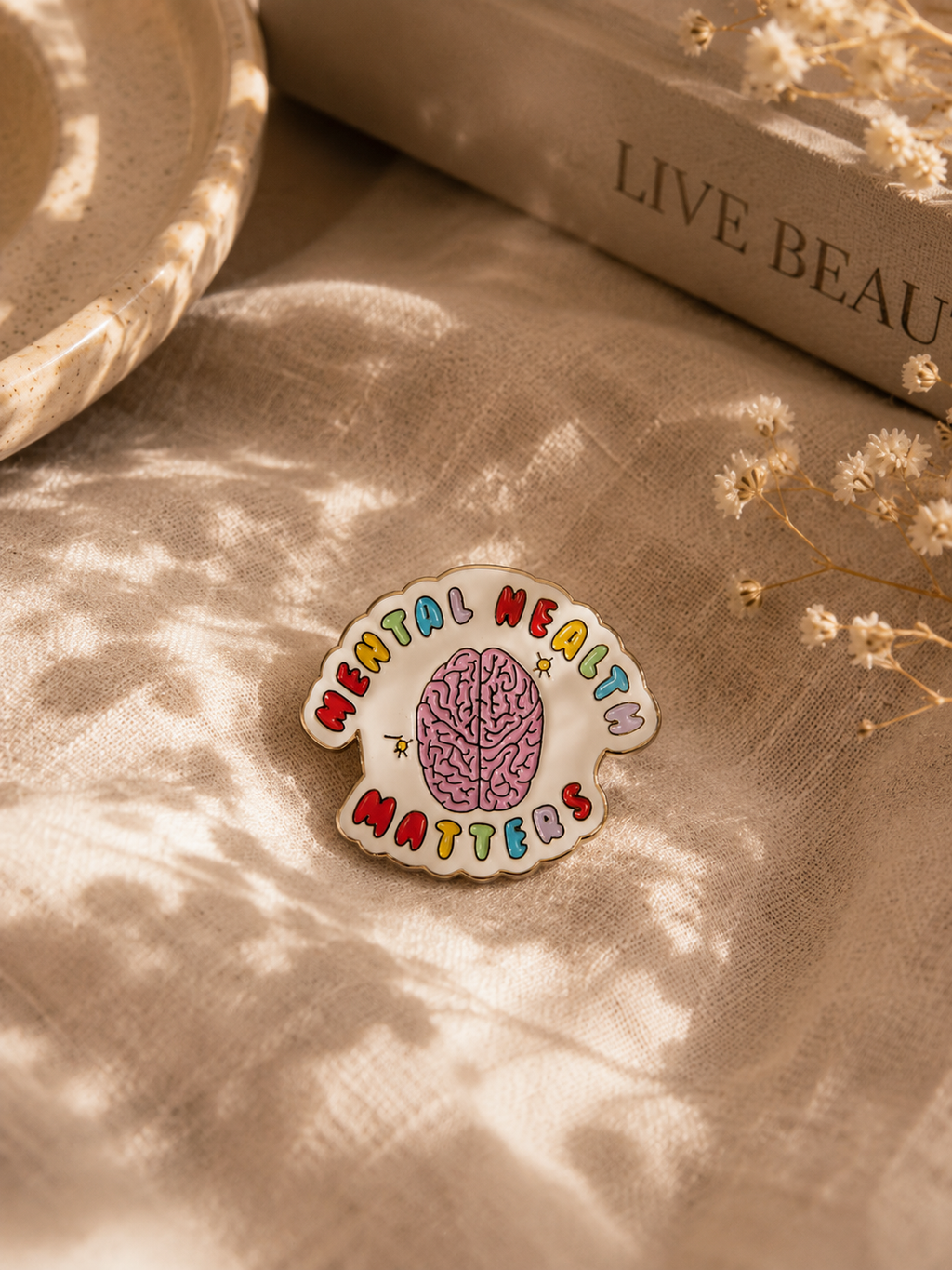 Activist Pin “Mental Health Matters”