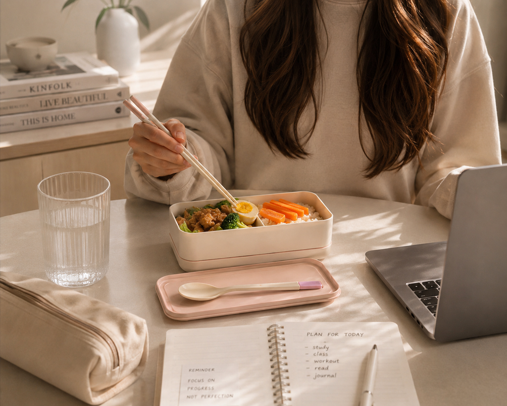 My Eco-Friendly Bento Lunch Box | Microwave-Safe