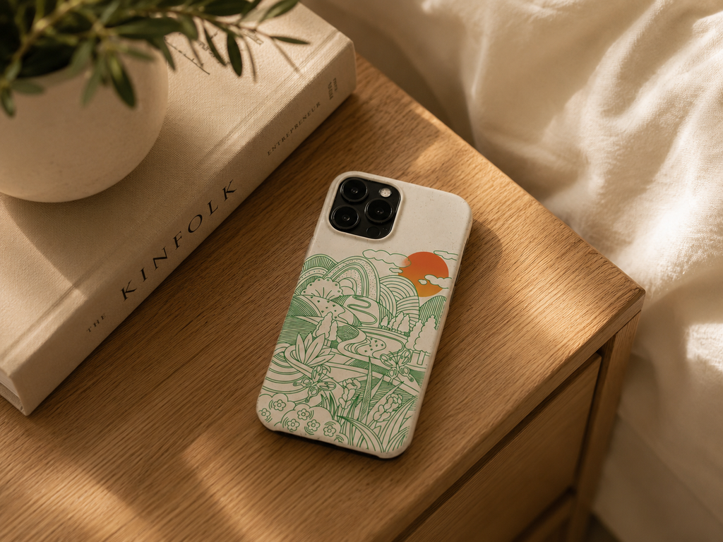 My Eco-Friendly Biodegradable Wheat Straw iPhone Case