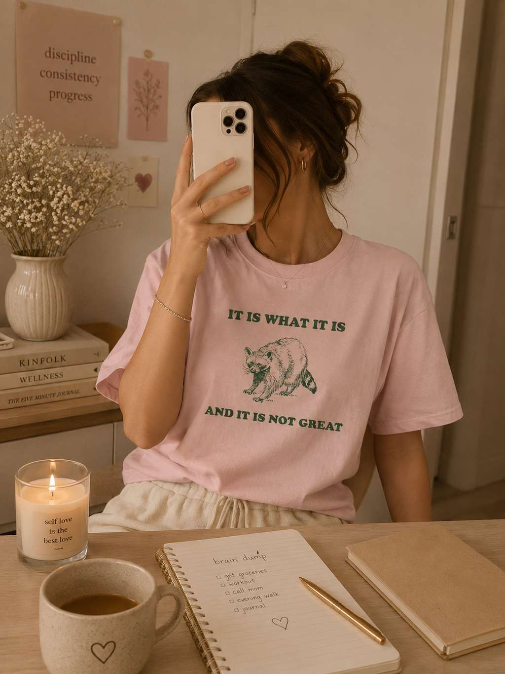 My “It Is What It Is” T-Shirt | Viral TikTok Raccoon Tee