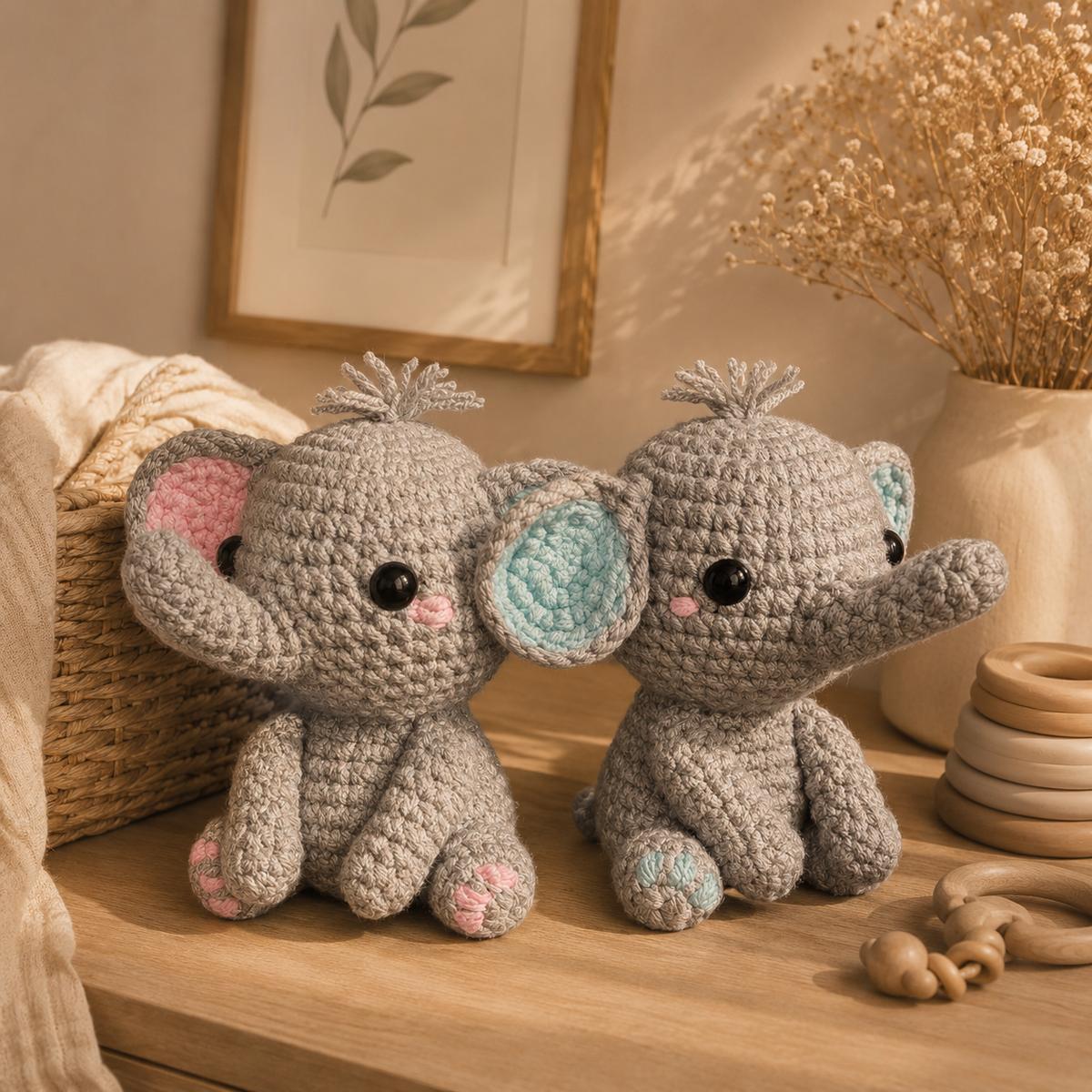 My DIY Crochet Kit | Elephants or Succulents