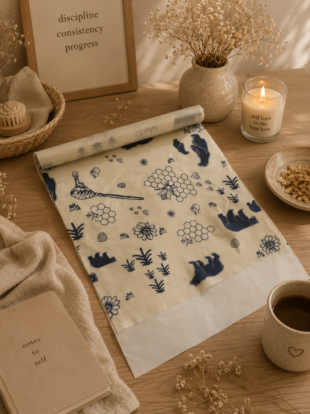 Reusable Beeswax Food Wrap