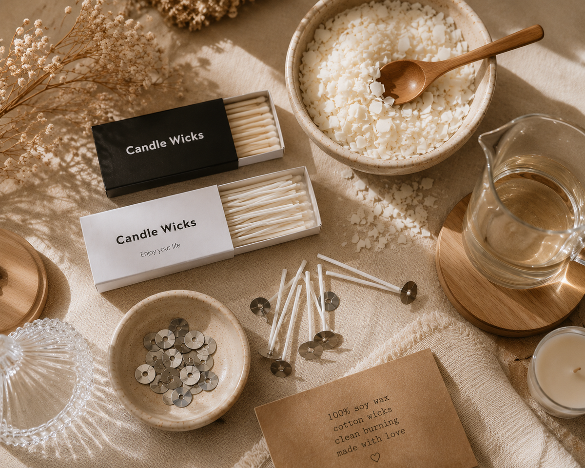 Soy Wax Candles | Natural Cotton Wicks | Zero-Waste