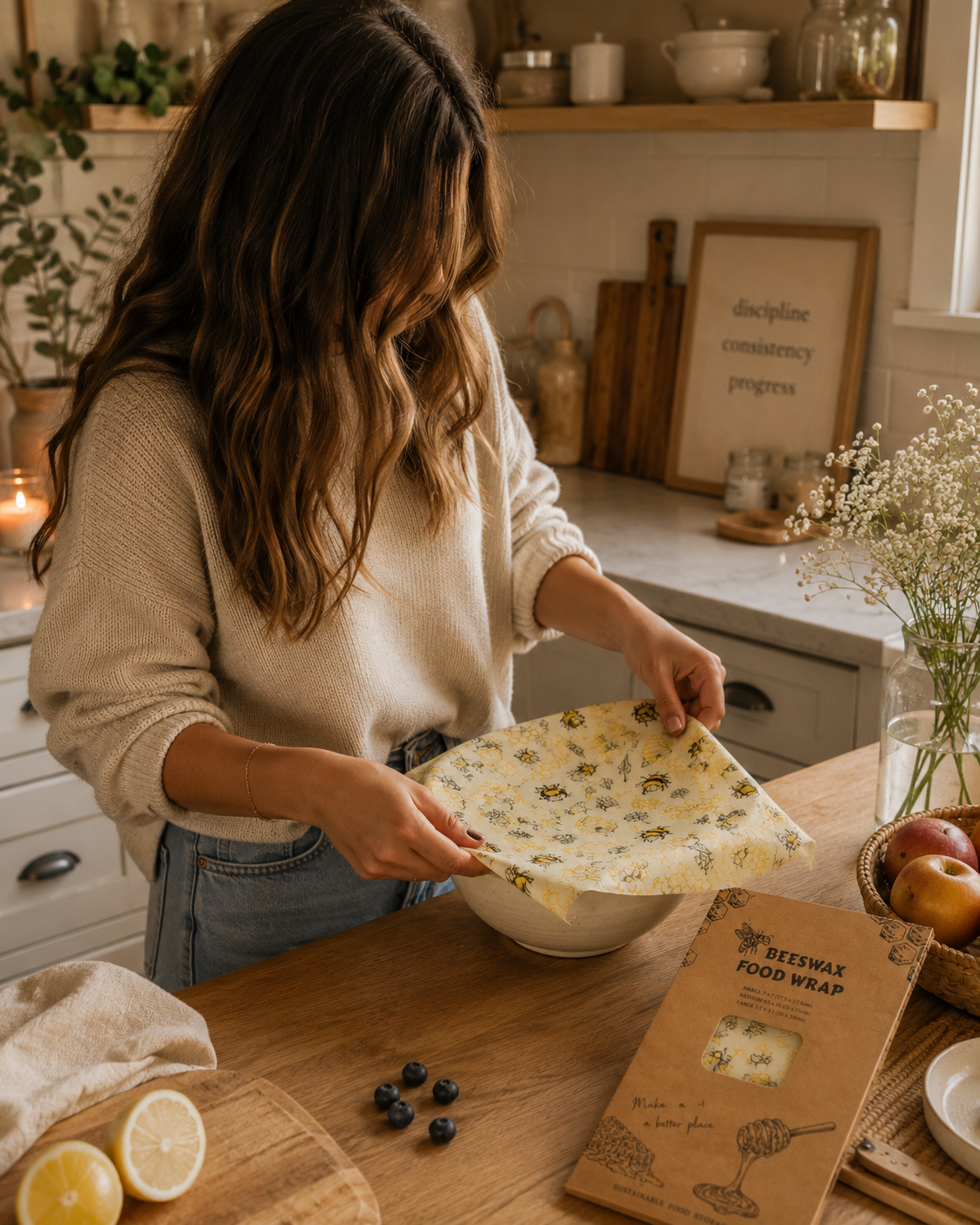 Reusable Beeswax Food Wrap